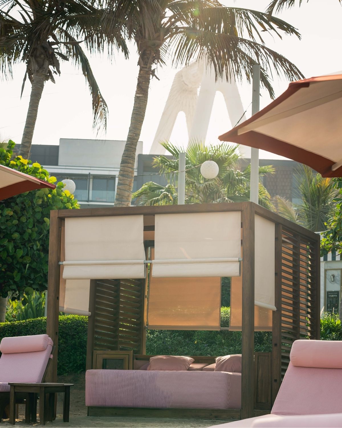 serenity beach cabana 